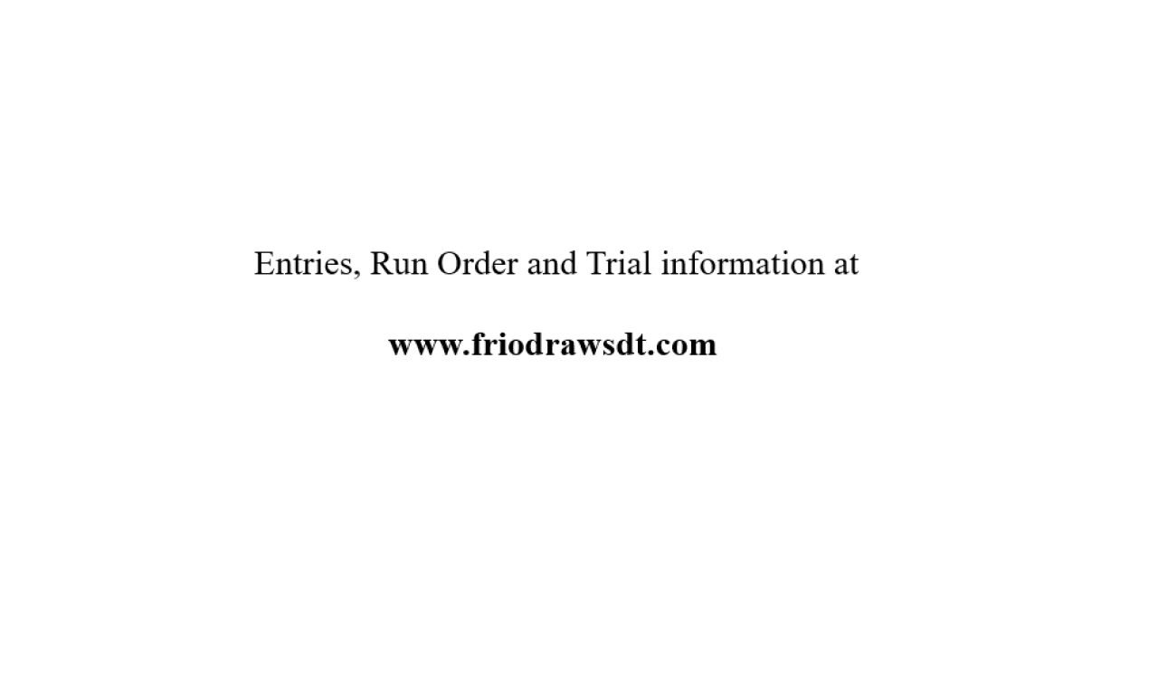 Frio Draw Memorial SDT