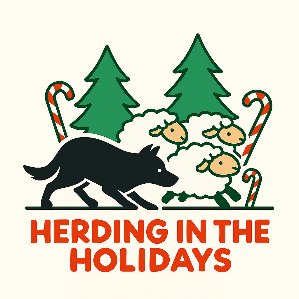 Herding in the Holidays Logo